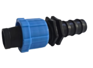 CONECTOR ROSCANTE MANGUERA - CINTA 16MM X CIENTO